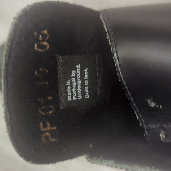 Underground. England Black Leather Apollo Creepers - Picture 11 of 11